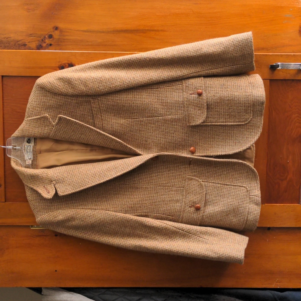Vintage women's wool blazer